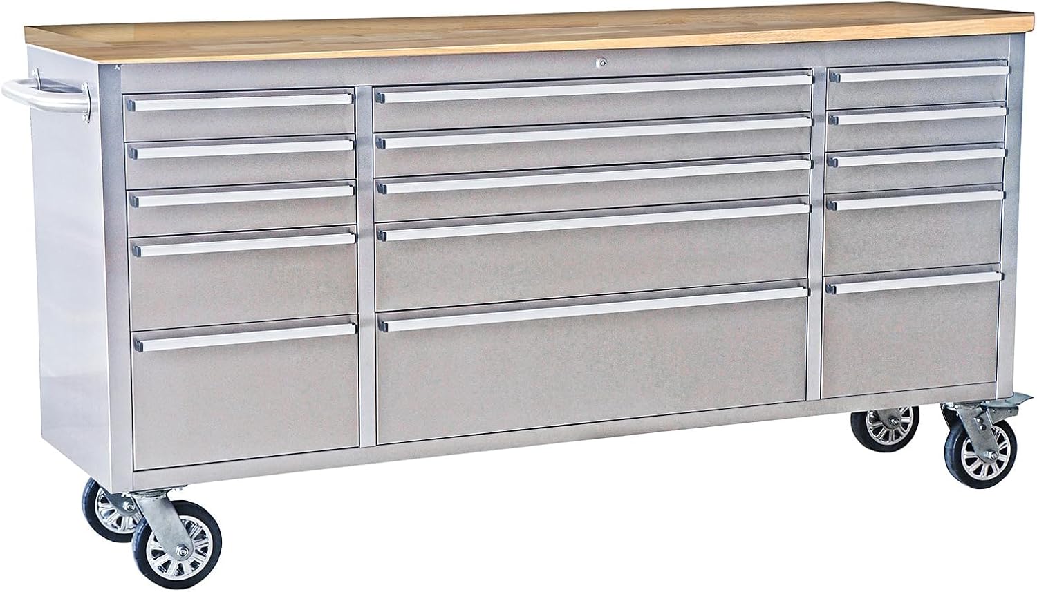 Workshop Tools Cabinet - Tacleekii 72 Inch Rolling Tool Chest