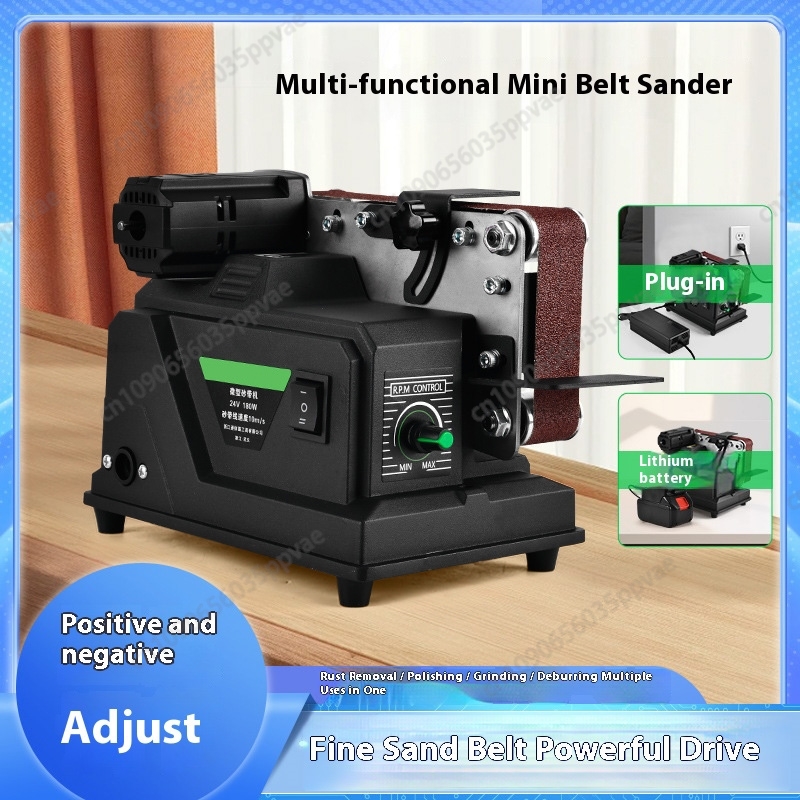 Workshop Tools Knife Sharpener - Automatic Cordless Mini Belt Grinder 2