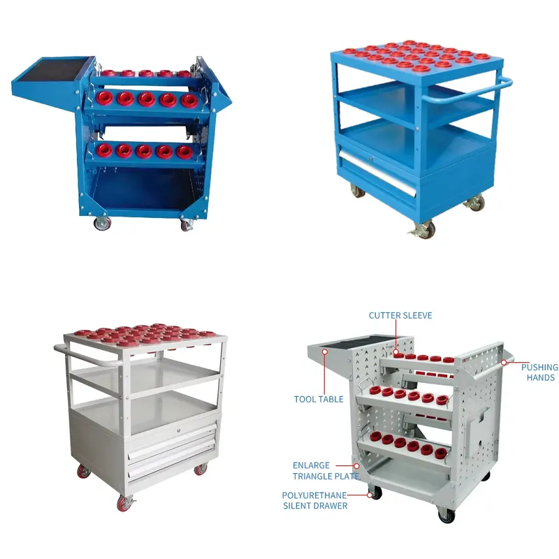 Workshop Tools Cabinet - Durable Workshop CNC Tool Holder Storage