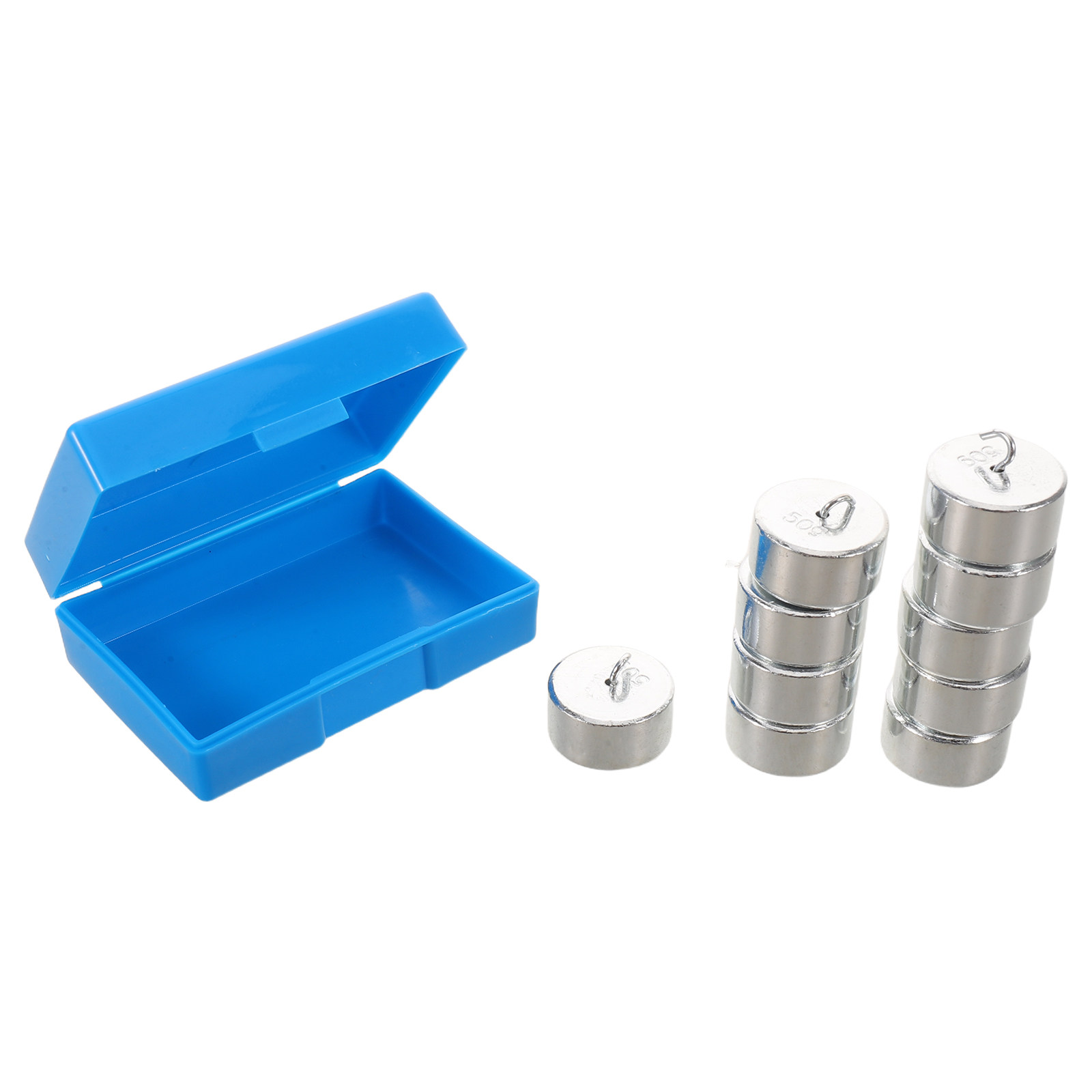 Tool Chest Cabinet - 10Pcs Slotted Hook Weights Laboratory Mass