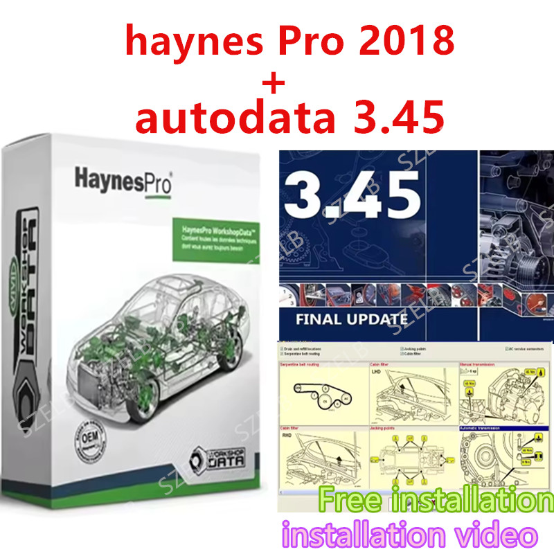 Workshop Tools Automotive - Haynes Pro（Vivid2018）and Autodata3.45 Atris-Technik Automotive Workshop