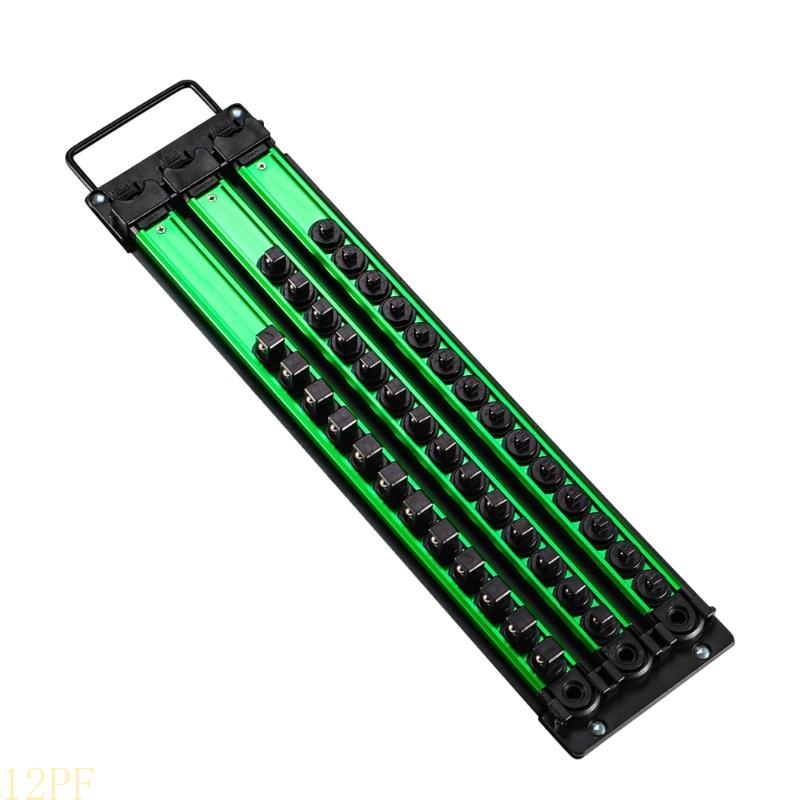 12PF Aluminum Alloy Socket Rac - Workshop Tools Rack 评论和价格