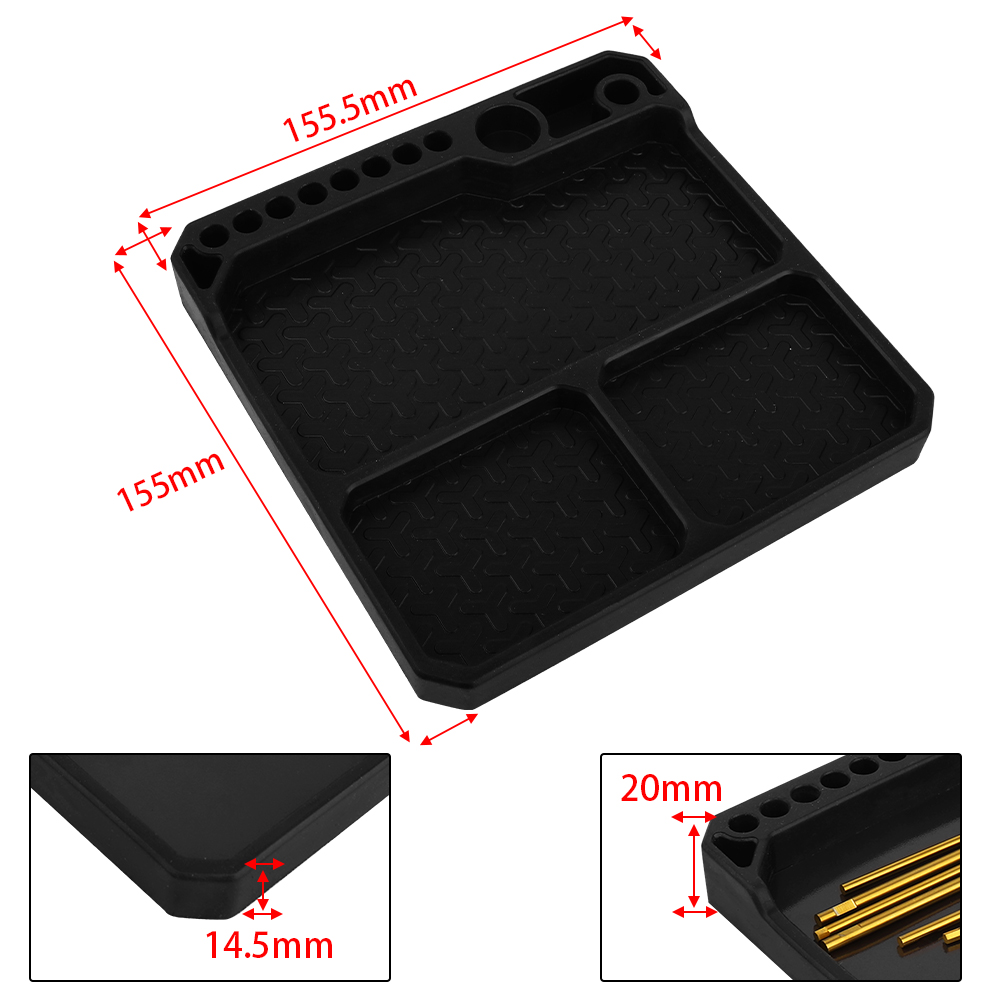 Magnetic Silicone Parts Tray R - Magnetic Parts Tray 评论和价格