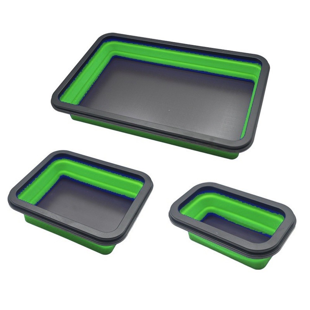 Collapsible Magnetic Silicone  - Magnetic Parts Tray 评论和价格