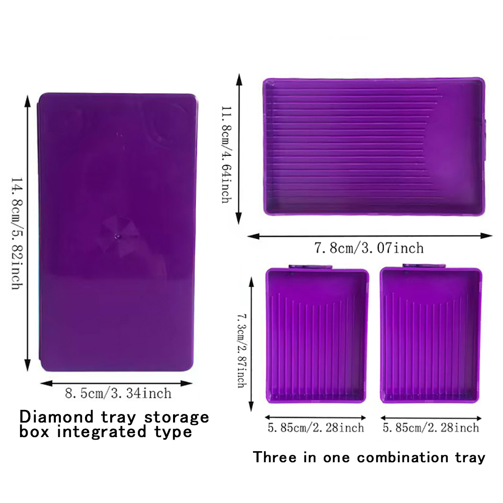 Diamond Painting Tray with Lid - Tool Chest Cabinet 评论和价格