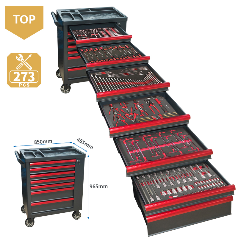 7 Drawer Tool Trolley With 273 - Workshop Tools Cabinet 评论和价格