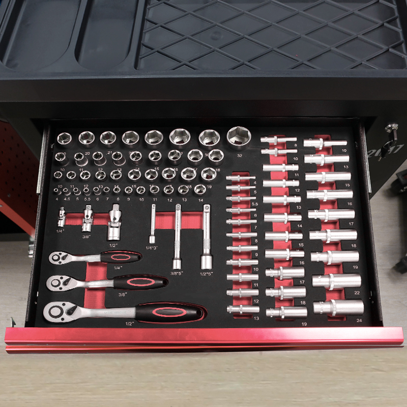 7 Drawer Tool Trolley With 273 - Workshop Tools Cabinet 评论和价格