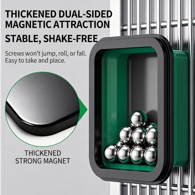 Magnetic Perforated Plate Wall - Magnetic Parts Tray 评论和价格