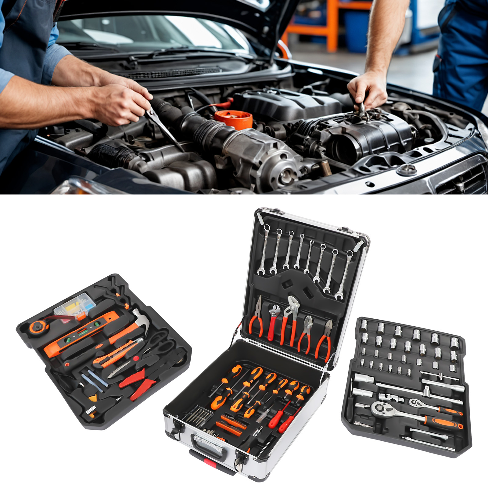187PCS Carbon Steel Automotive - Hand Tools Maintenance Workshop 评论和价格