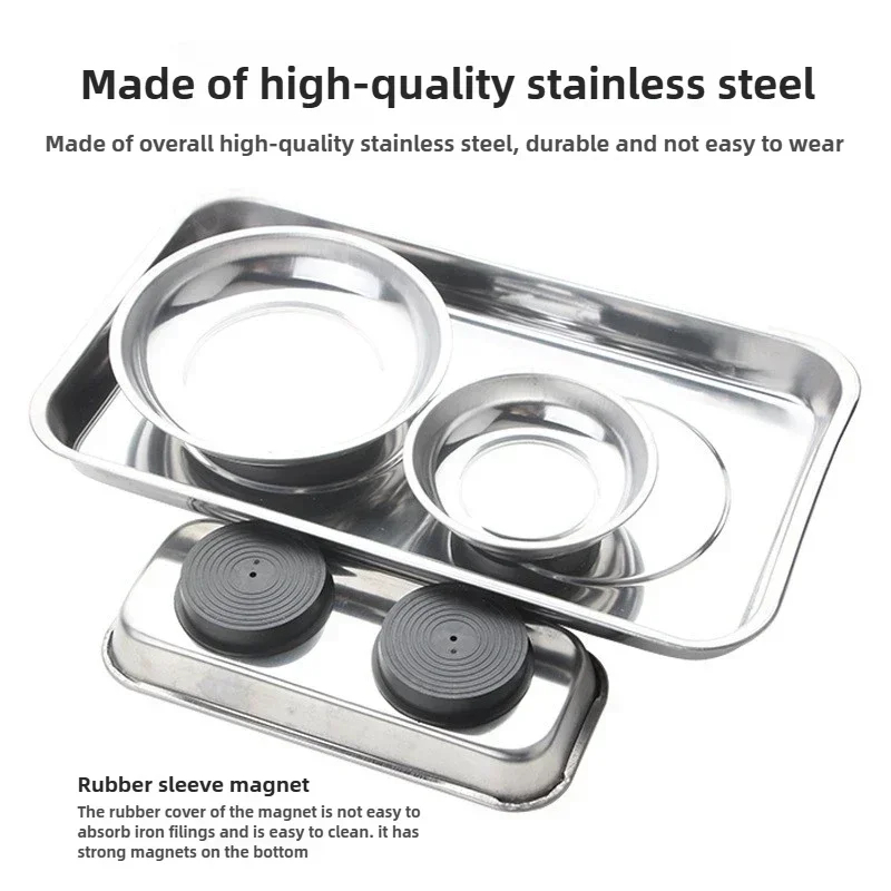 Round /Square Magnetic Bowl, D - Magnetic Parts Tray 评论和价格