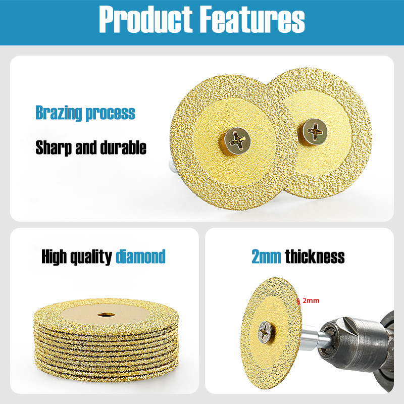 40mm Braze Diamond Saw Blade M - Power Tools For Workshop 评论和价格