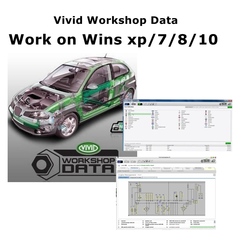 2018 or 2010 Automotive Vivid  - Workshop Tools English 评论和价格