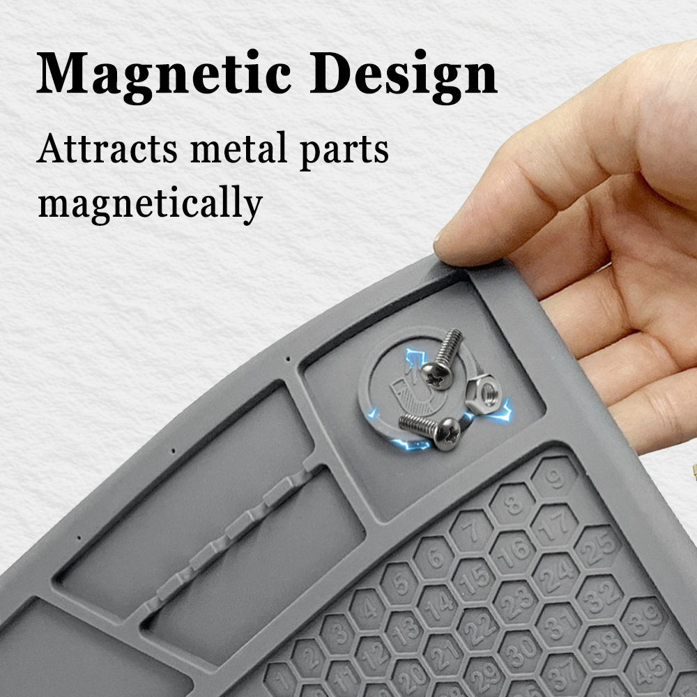 Tactical Gun Gleaning Mat Pist - Magnetic Parts Tray 评论和价格