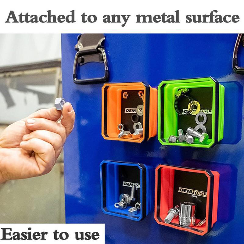 Color Square Silicone Foldable - Magnetic Parts Tray 评论和价格