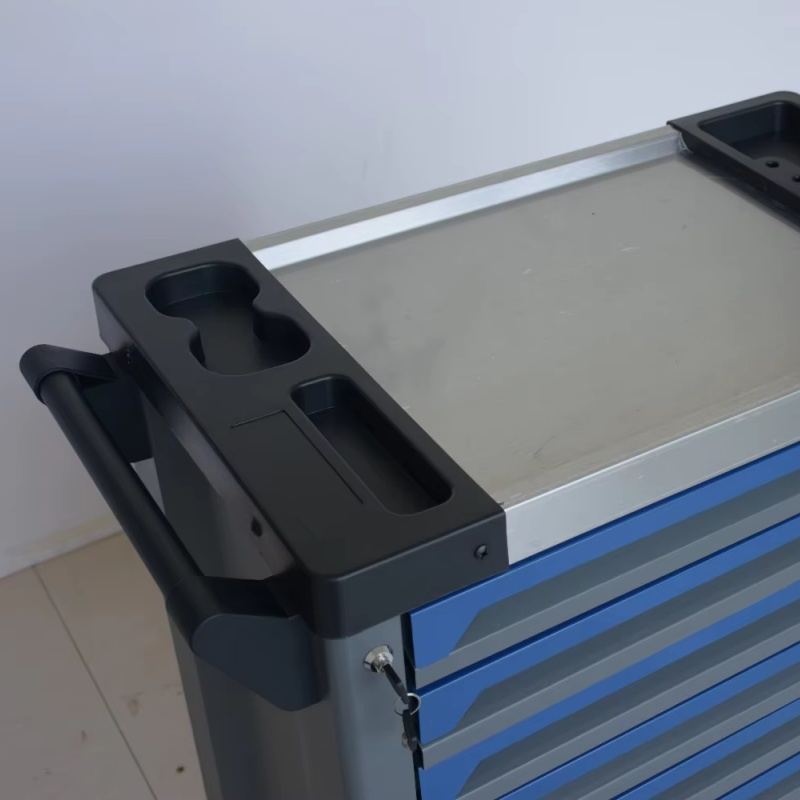 7-Drawer Lockable Rolling Stee - Workshop Tools Cabinet 评论和价格