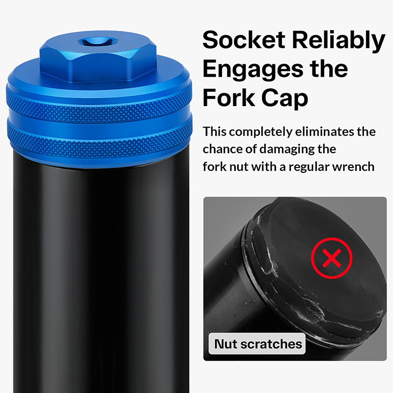 GMIPIX Fork Cap Nut Socket 45  - Tools For Motorcycle Workshop 评论和价格