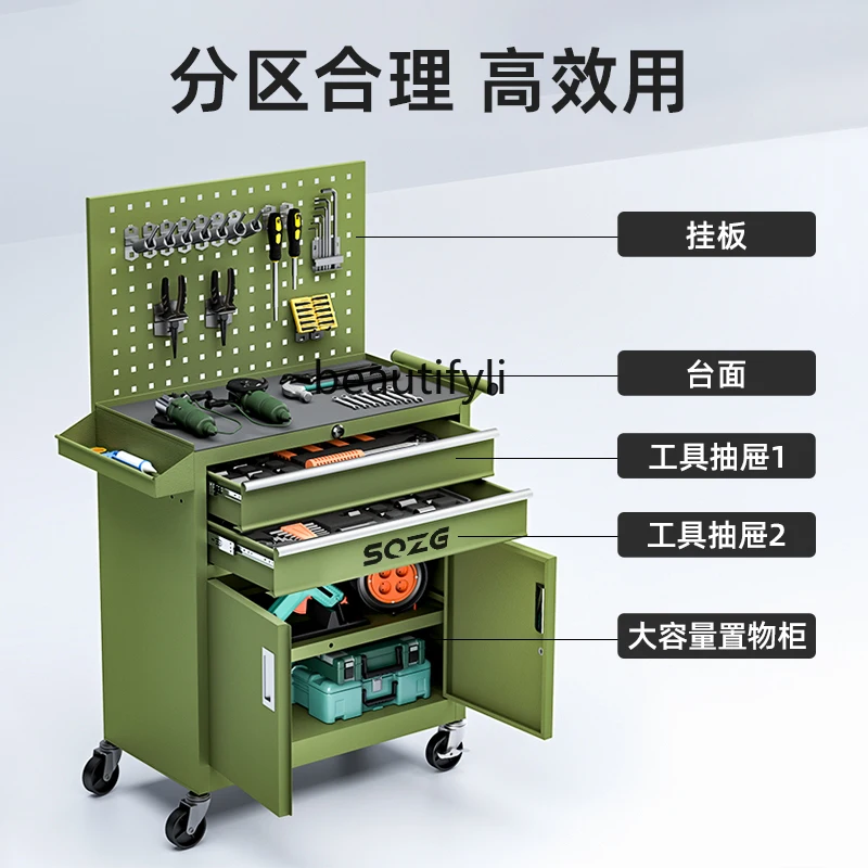 Movable Auto Repair Tool Cabin - Hand Tools Maintenance Workshop 评论和价格