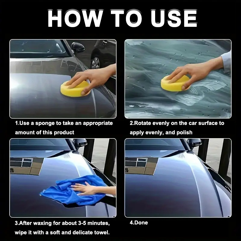 Black Automotive wax - Car Scr - Car Workshop Tools Equipment 评论和价格