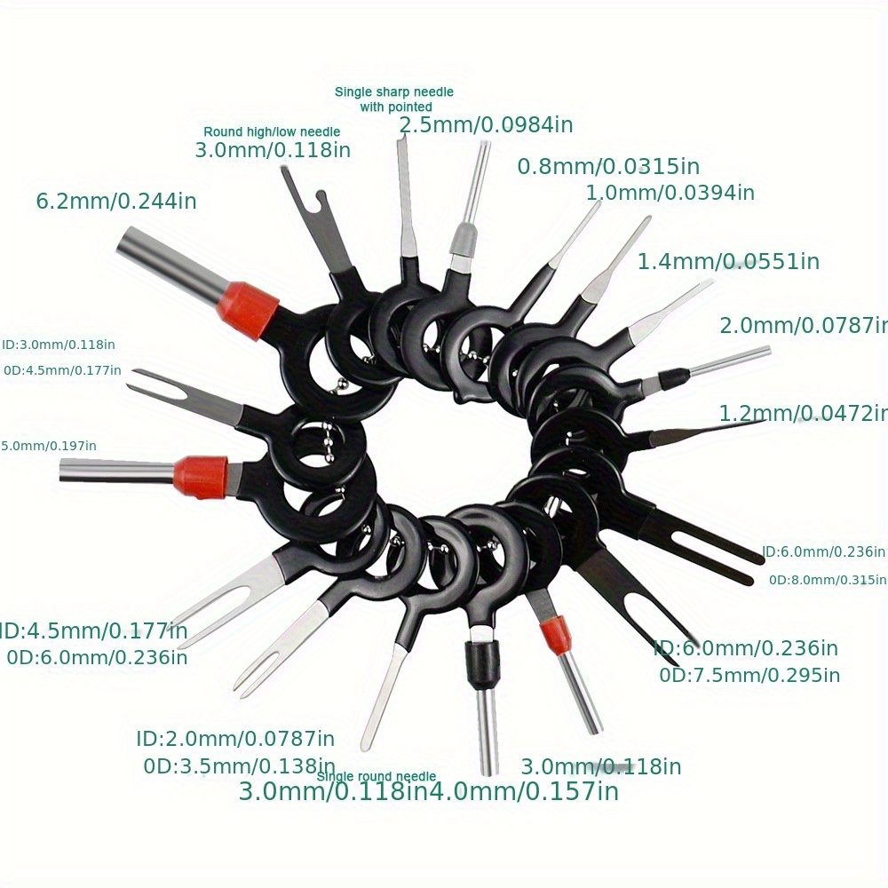 11/18pcs Car Terminal Removal  - Car Workshop Tools Equipment 评论和价格