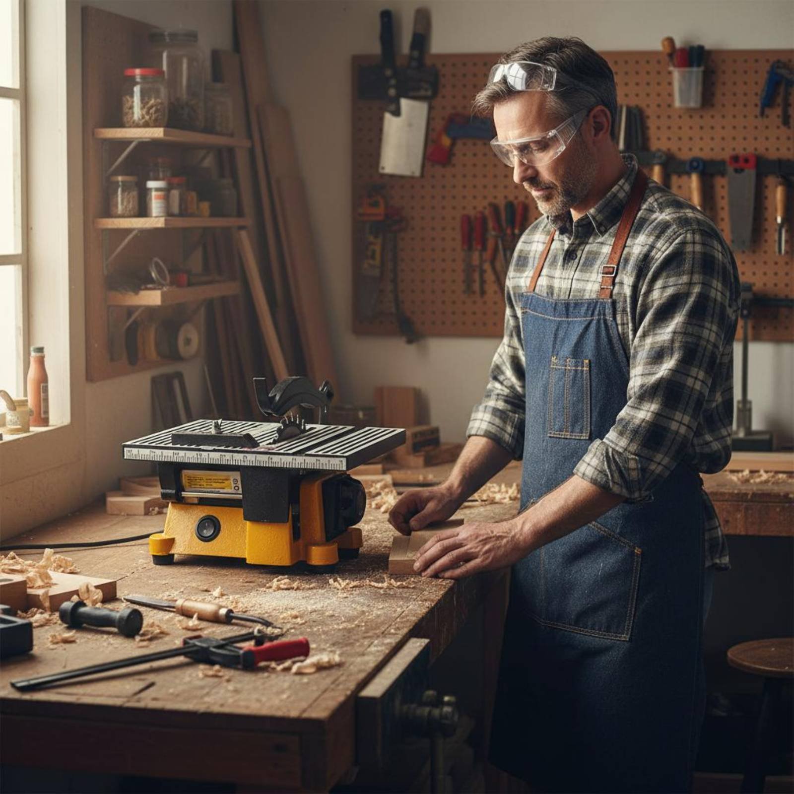 Mini Table Saw Portable Miniat - Power Tools For Workshop 评论和价格