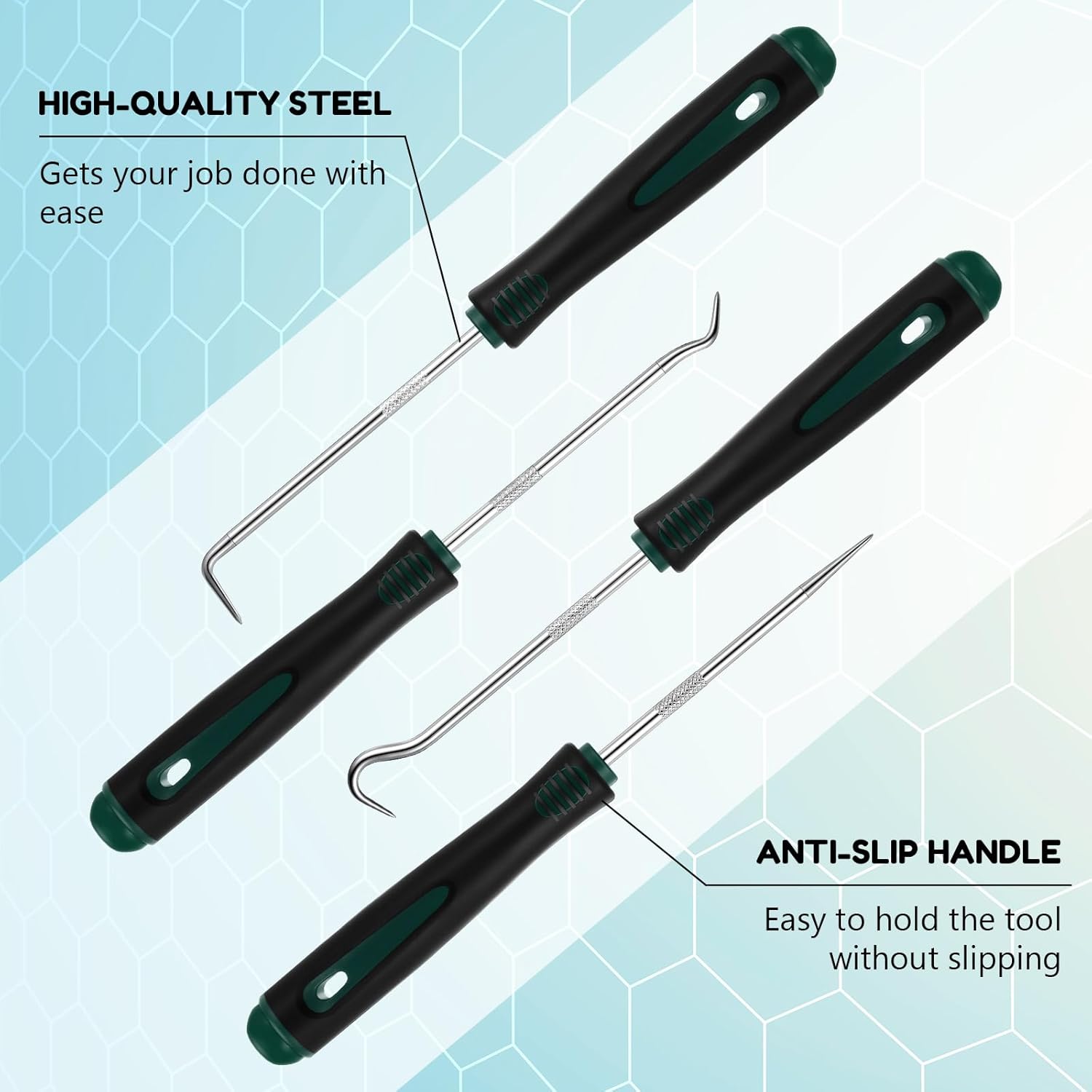 4 Pcs Pick and Hook Set Precis - Car Workshop Tools Equipment 评论和价格